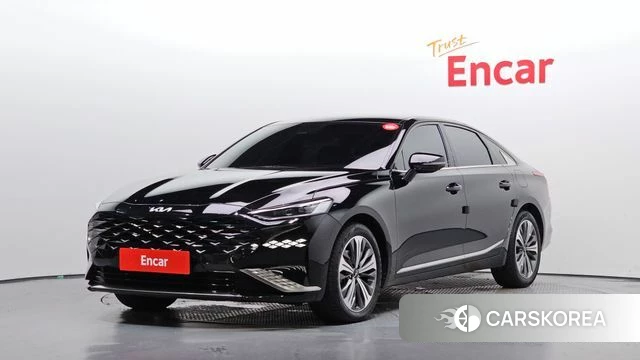 Kia K8 Hybrid 2023 Черный из Кореи