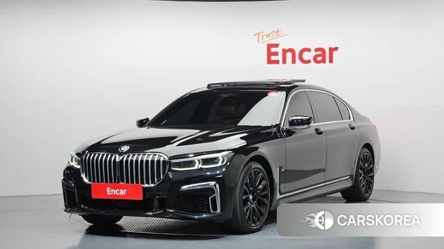 BMW 7 Series (G11) 2022 Черный из Кореи