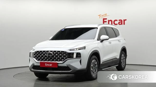 Hyundai The New Santa Fe 2021 Белый из Кореи