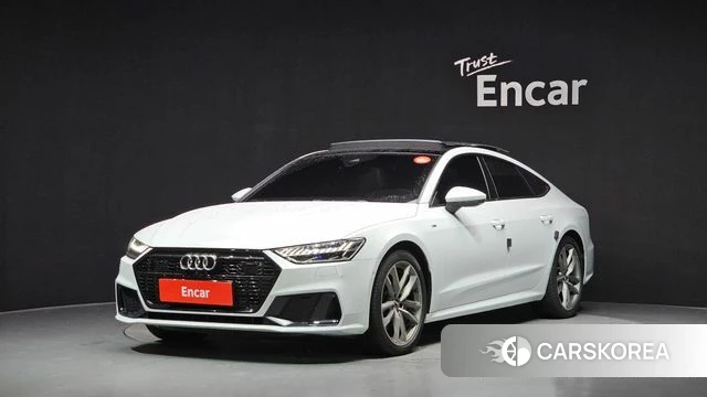 Audi A7 (4K) 2020 Белый из Кореи