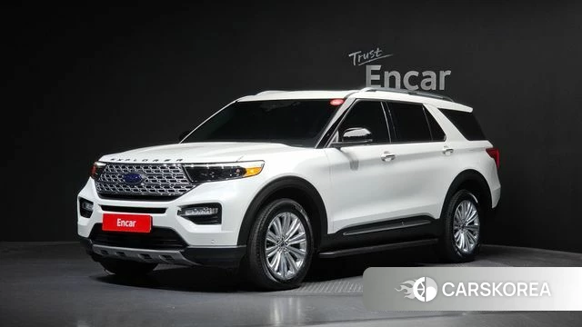 Ford Explorer 6th Generation 2021 Белый из Кореи