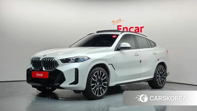 BMW X6 (G06) 2023 Белый из Кореи