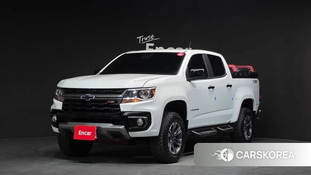 Chevrolet (GM Daewoo) Real New Colorado 2021 Белый из Кореи