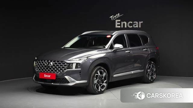 Hyundai The New Santa Fe 2021 Серый из Кореи