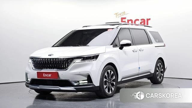 Kia Carnival 4th generation 2020 Белый из Кореи