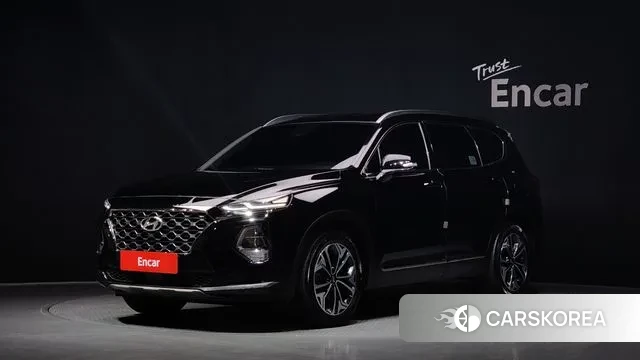 Hyundai Santa Fe TM 2018 Черный из Кореи