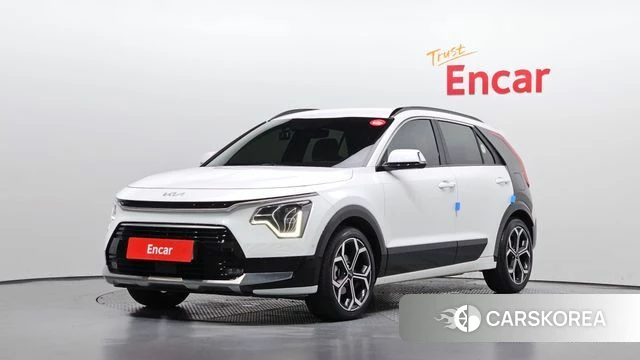 Kia Di Ol Nu Niro 2024 Белый из Кореи