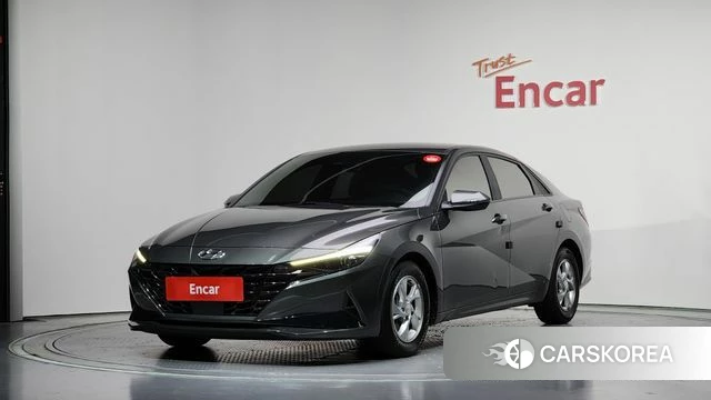 Hyundai Avante (CN7) 2021 Серый из Кореи