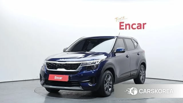 Kia Seltos 2022 Синий из Кореи