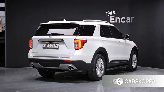 Ford Explorer 6th Generation 2020 Белый из Кореи