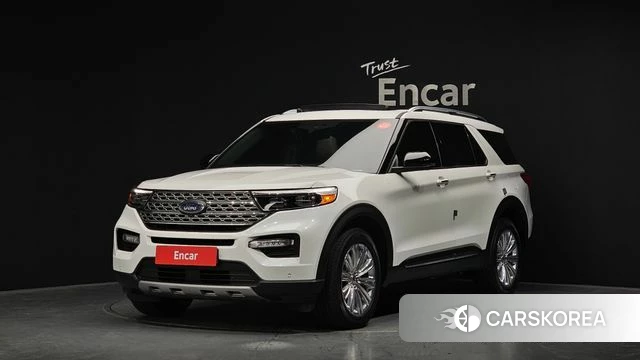 Ford Explorer 6th Generation 2021 Белый из Кореи