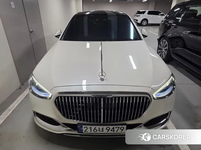 Mercedes-Benz S-Class W223 2023 Белый из Кореи