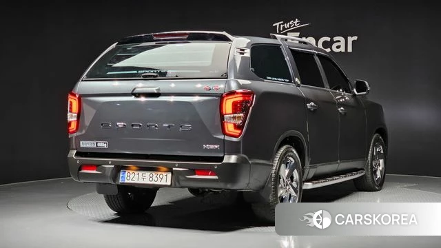Ssangyong The New Rexton Sport 2024 Серый из Кореи
