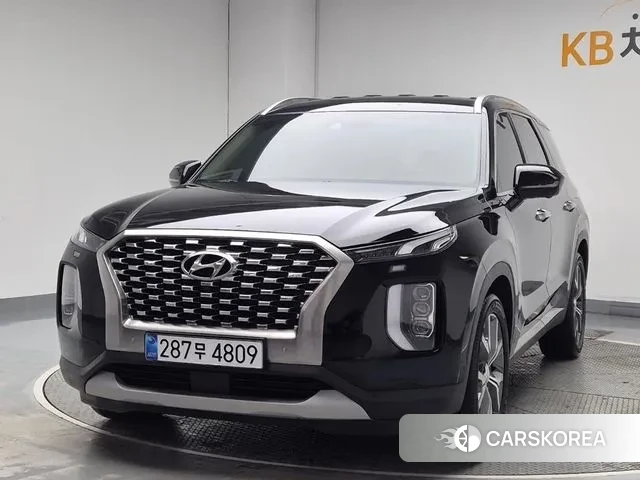 Hyundai Palisade 2021 Черный из Кореи