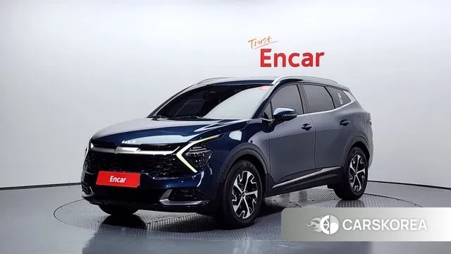 Kia Sportage 5th Generation Hybrid 2022 Синий из Кореи