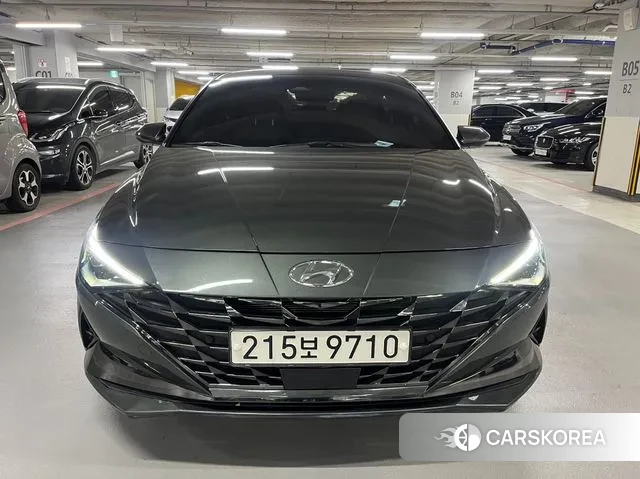Hyundai Avante (CN7) 2021 Серый из Кореи