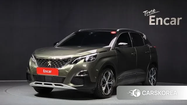 Peugeot 3008 second generation 2020 Золотой из Кореи
