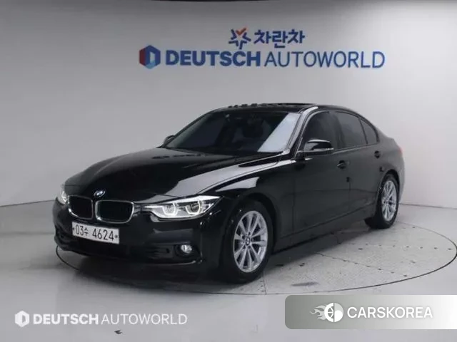 BMW 3 Series (F30) 2018 Черный из Кореи