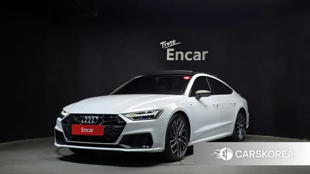 Audi A7 (4K) 2024 Белый из Кореи