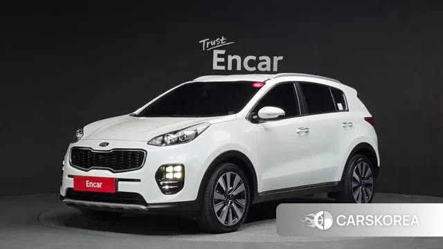 Kia Sportage 4th Generation 2018 Белый из Кореи