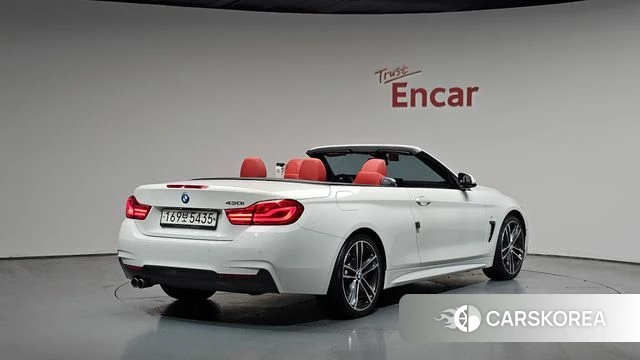 BMW 4 Series (F32) 2018 Белый из Кореи