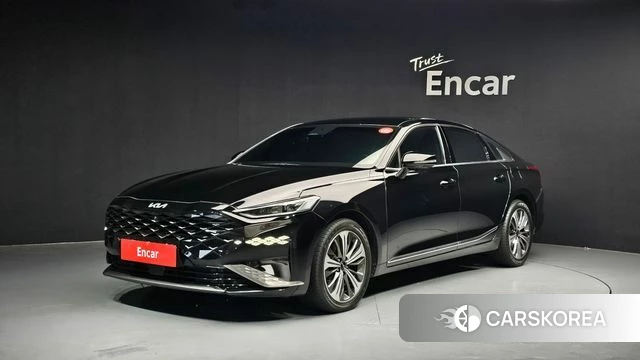 Kia K8 Hybrid 2021 Черный из Кореи