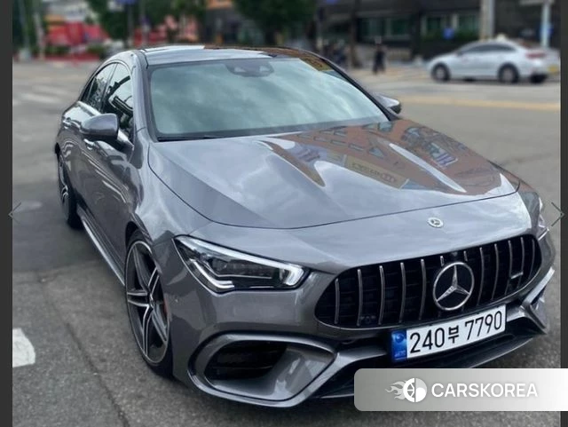 Mercedes-Benz CLA-Class C118 2021 Серебристо-серый из Кореи