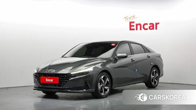 Hyundai Avante (CN7) 2023 Серый из Кореи