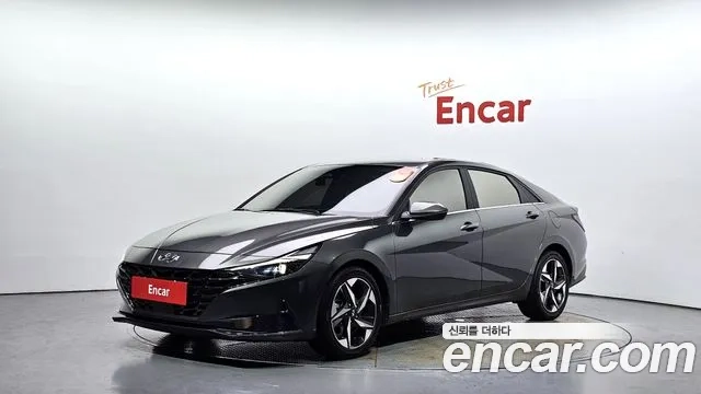 Hyundai Avante (CN7) 2022 Серый из Кореи