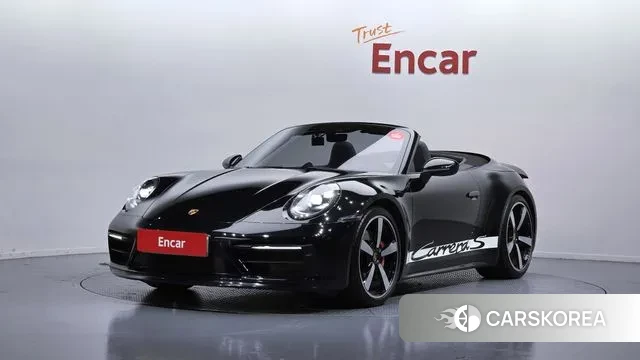 Porsche 911(992) 2020 Черный из Кореи