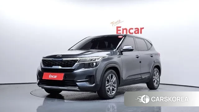 Kia Seltos 2019 Серый из Кореи
