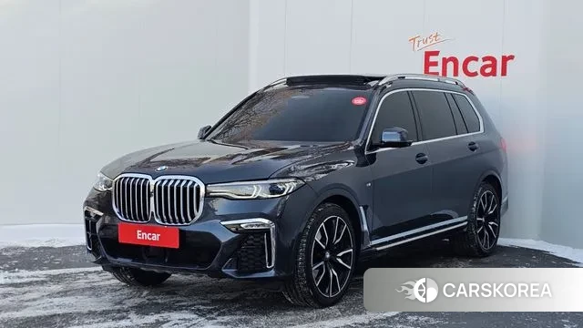 BMW X7 (G07) 2021 Серый из Кореи