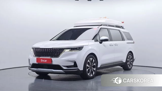 Kia Carnival 4th generation 2021 Белый из Кореи