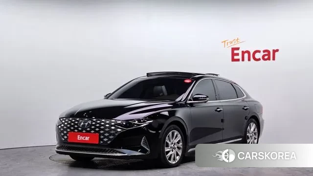 Hyundai The New Grandeur IG Hybrid 2021 Черный из Кореи
