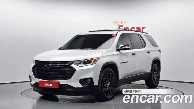 Chevrolet (GM Daewoo) Traverse 2021 Белый из Кореи