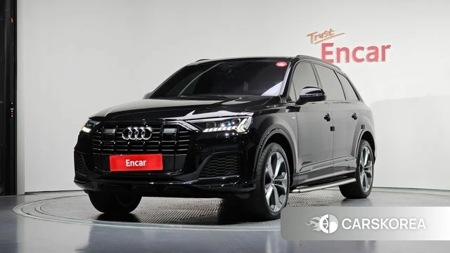Audi Q7 (4M) 2023 Черный из Кореи