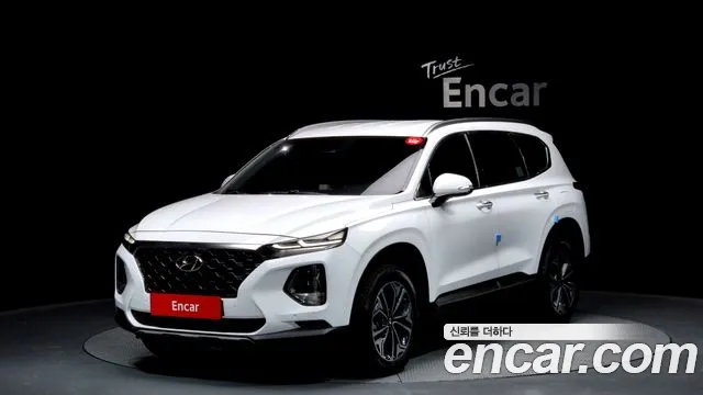 Hyundai Santa Fe TM 2018 Белый из Кореи