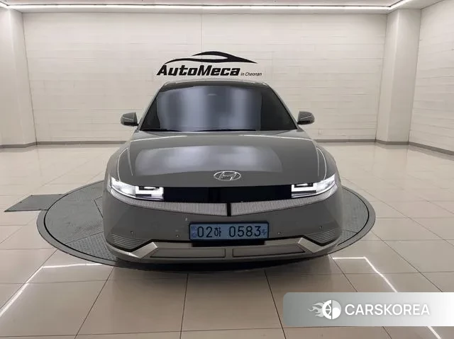 Hyundai Ionic 5 2021 Серебристо-серый из Кореи