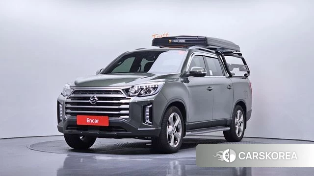 Ssangyong The New Rexton Sport 2022 Темно-зеленый из Кореи