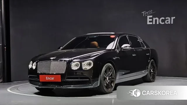 Bentley Flying Spur 2nd Generation 2018 Черный из Кореи