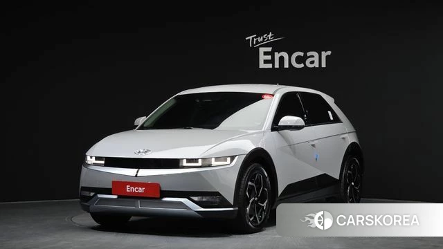 Hyundai Ionic 5 2023 Серебристо-серый из Кореи