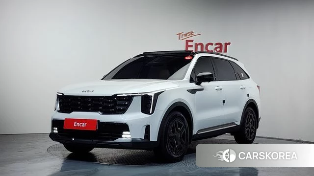 Kia The New Sorento 4th Generation 2024 Белый из Кореи