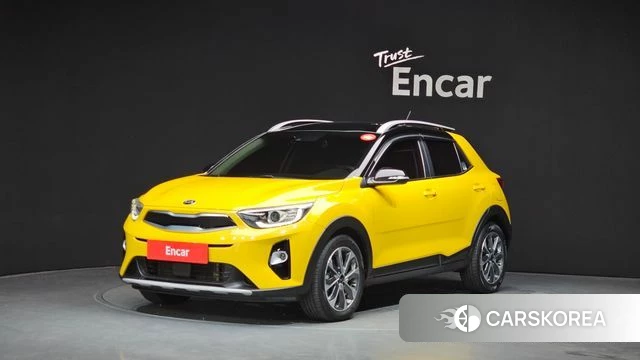 Kia Stonic 2018 Желтый из Кореи