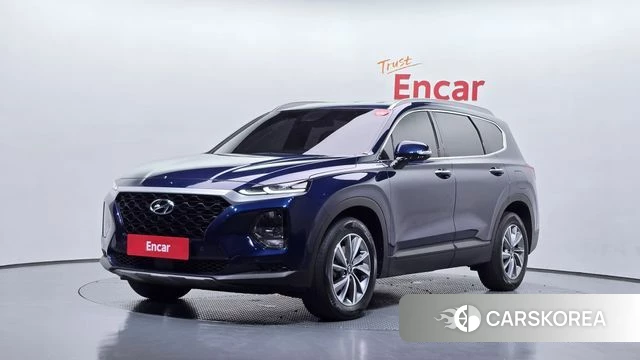 Hyundai Santa Fe TM 2019 Синий из Кореи