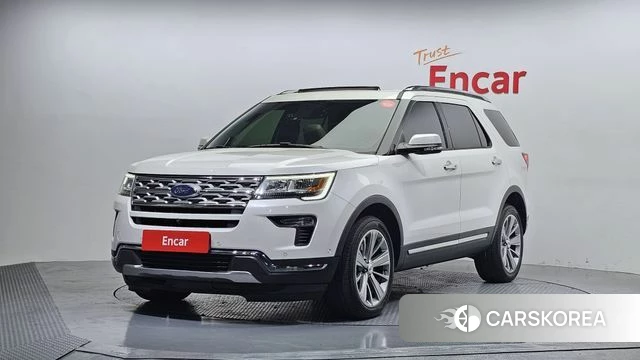Ford Explorer 2018 Белый из Кореи