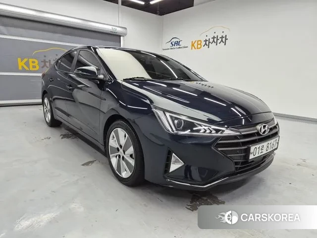Hyundai The New Avante AD 2019 Синий из Кореи