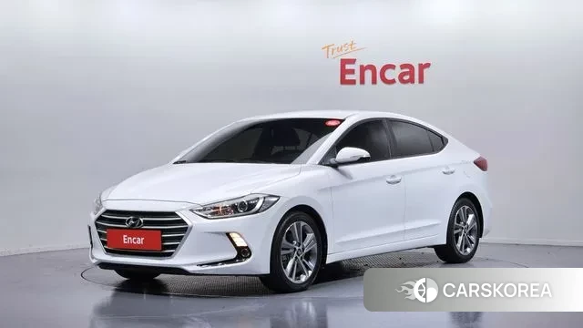 Hyundai Avante AD 2018 Белый из Кореи