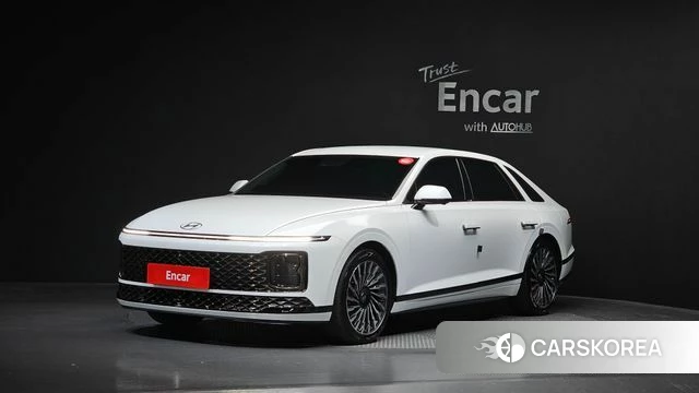 Hyundai Grandeur Hybrid (GN7) 2023 Белый из Кореи