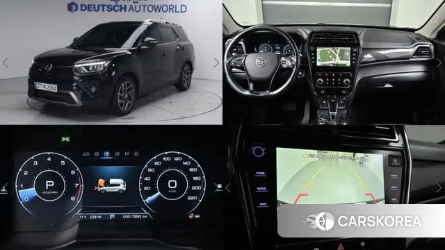 Ssangyong Tivoli Air 2021 Черный из Кореи