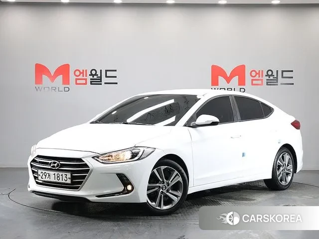Hyundai Avante AD 2018 Белый из Кореи